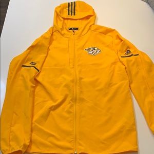 Adidas Nashville Predators Jacket Size Large